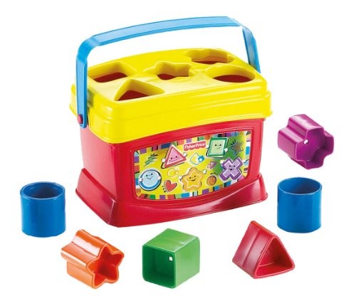 Fisher-Price-Bloques-Infantiles-Con-cubo-transportable-Mattel-21-7167K-0