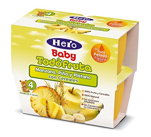 Hero-Baby-Todofruta-Manzana-Pia-Platano-con-cereales-400-gr-Pack-de-6-Total-2400-gr-0