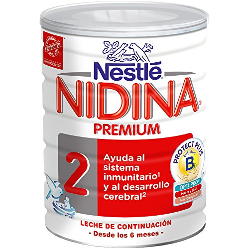 Zilendo  Nidina – 2 Premium Leche en polvo para bebés +6 meses – 800 g