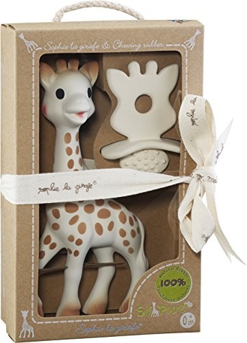 Sophie-la-Girafe-616624-Juguete-chupete-100-Hevea-natural-0