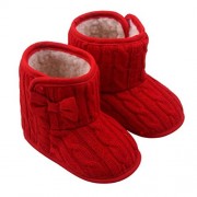 Koly-Beb-Bowknot-Zapatos-de-suela-blanda-Invierno-zapatos-calientes-Botas-0